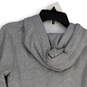 NWT Womens Gray Heather Long Sleeve Pockets Full-Zip Hoodie Size XS image number 4