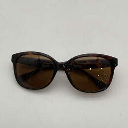 Womens RA5191 Brown Black Plastic Frame Full-Rim Cat-Eye Sunglasses W/ Case alternative image