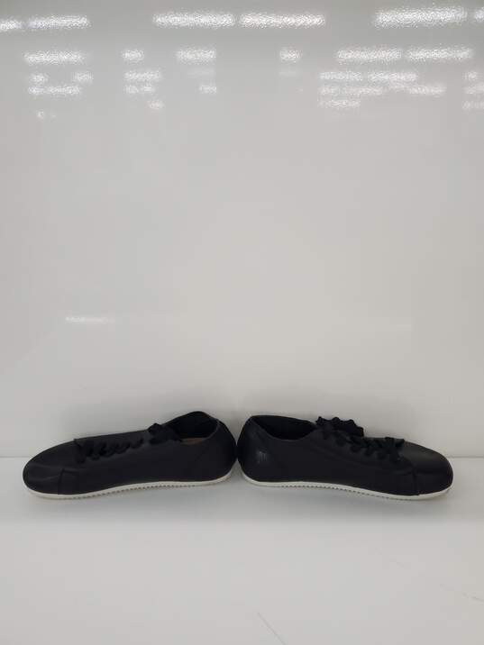Men otz Shoes Leather Black Shoes Size-10.5 Used image number 2