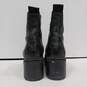 Timberland Women's Black Embossed Leather Sienna Ankle Boots Size 6.5 image number 4