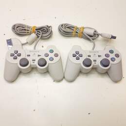 Sony PS1 controllers - DualShock SCPH-110 - White
