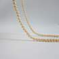 IPS 14k Gold Knotted 6.5mm Fw Pearl 64 Inch Necklace 97.0g image number 2