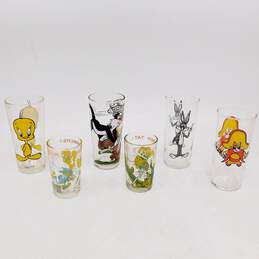 VTG 1970s Warner Bros Looney Tunes Collector Drinking Juice Glasses