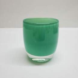 GLASSYBABY 'FETCH GREEN' VOTIVE CANDLE HOLDER