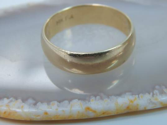 14K Yellow Gold Band Ring 5.3g image number 5