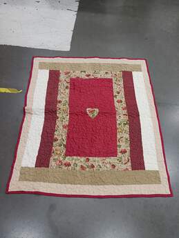 46 x 55 Inch Handmade Heart Quilt Blanket alternative image
