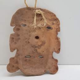 Mexico Folk Art Handcrafted Decorative Wall Mask Pottery alternative image