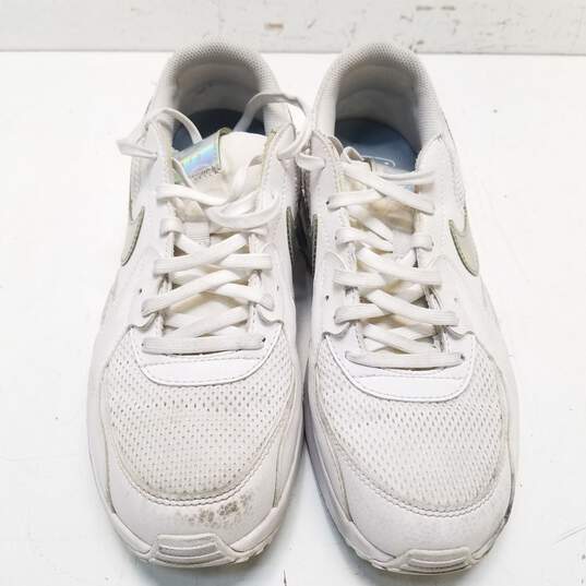 Nike Air Max Excee White Iridescent Women's Athletic Shoes Size 9 image number 6