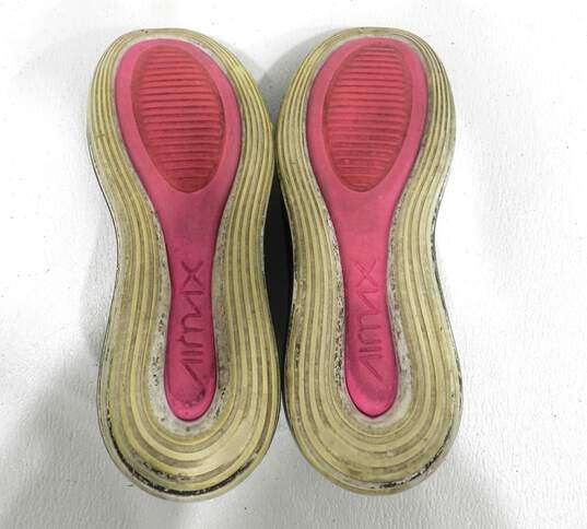 Nike Air Max 720 Black Laser Fuchsia Women's Shoe Size 8.5 image number 4