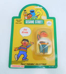 1986 Tara Toy Sesame Street Sealed Ernie Fully Poseable Figure