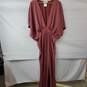 BHLDN Anthropologie Leia Flutter Sleeve Satin A-Line Gown Maxi Dress 24W image number 2