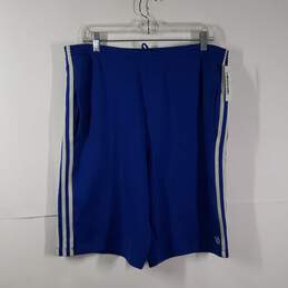 Mens Regular Fit Drawstring Waist Slash Pockets Athletic Shorts Size Small