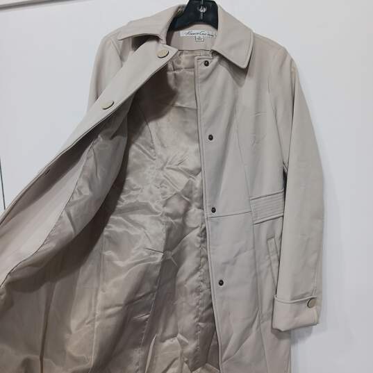 Kenneth Cole Women's Light Gray Trench Coat Size XS image number 3