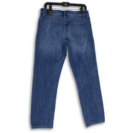NWT KUT Womens Blue Denim 5-Pocket Design Straight Leg Jeans Size 10 alternative image