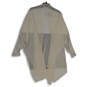 NWT Womens Beige Dolman Sleeve Asymmetric Open Front Cardigan Top Size 3X image number 2