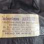 Unbranded Women Black Leather Trench Coat Sz 36 image number 4