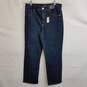 Express Straight Ankle high rise dark wash jeans women's 8 nwt image number 1