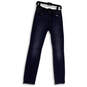 Womens Blue Reid Medium Wash Pockets Denim Skinny Leg Jeans Size 27 image number 1