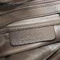 Michael Kors Brown Pebble Leather Drawstring Hobo Handbag image number 6