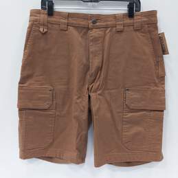 Duluth Trading Men's Flex Fire Hose 11"Relaxed Fit Cargo Shorts Size 36 NWT