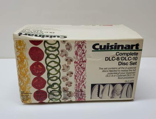 Cuisinart DLC-8 / DLC-10 Disc Set Model DLC-870 image number 1
