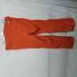 Bogner Lined Orange Ski Pants w/ Belt image number 2