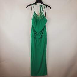 Laundry By Design Women Green Slip Dress S NWT