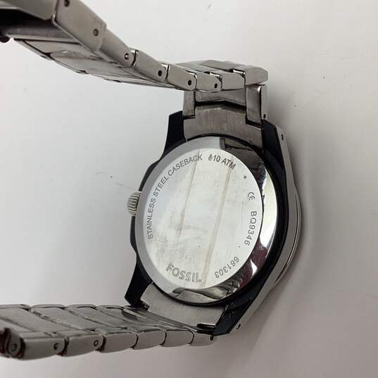 Designer Fossil BQ9346 Stainless Steel Round Dial Quartz Analog Wristwatch image number 4