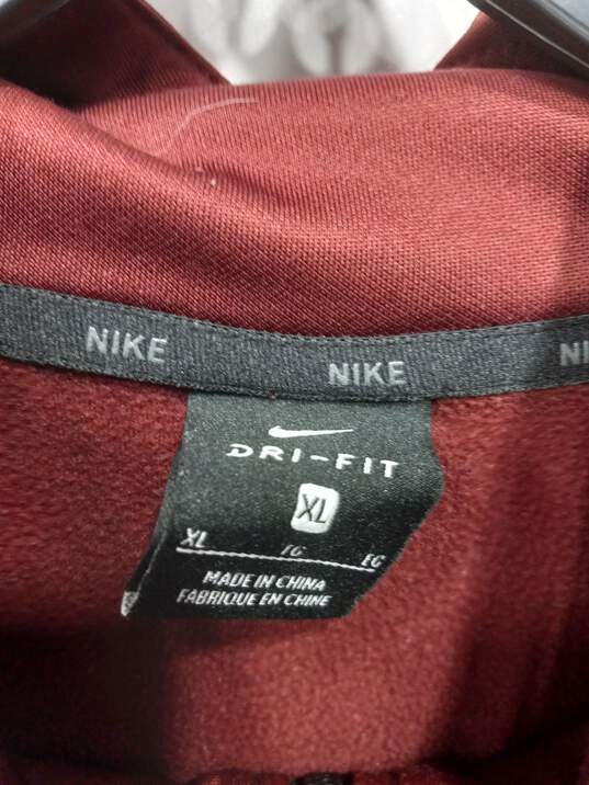 Men’s Nike Full-Zip Hooded Sweatshirt Sz XL image number 3