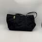 Kate Spade Womens Black Leather Zip Charm Double Handle Tote Bag image number 1