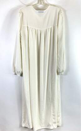 Oscar De La Renta Women White Vintage Lace Night Gown XL alternative image