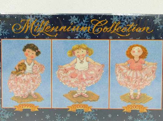 Vintage Lang Millennium Collection Ballerina Ornaments Set Of 3 Sealed image number 2