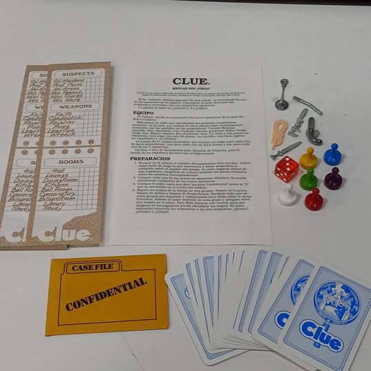 Vintage Pair of Parker Brothers Board Games Sorry and Clue image number 2