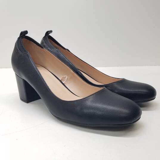 Ann Taylor Black Heel Womens Shoe Size 9M image number 5
