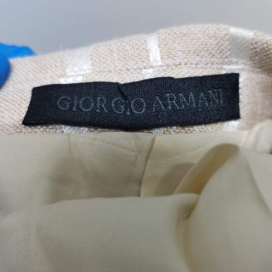 AUTHENTICATED WMNS VTG GIORGIO ARMANI STRIPED SUIT SET image number 5