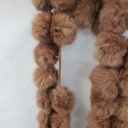 Wm VTG. Kenneth Cole Rabbit Fur Scarf Neck Wrap Approx. 80 In Long alternative image