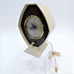 Vintage MCM Brown & Bigelow Remembrance Electric Alarm Clock w/ Projection Bulb