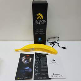 Bluetooth Banana Phone Wireless Handset with USB Adapter - Untested
