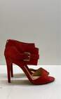 Vince Camuto Women's Leather Hensley Red Pump Size 7 image number 3
