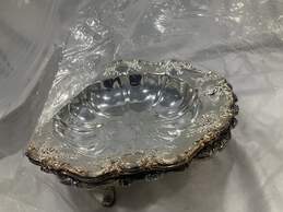 vintage silver plate and Webster Wilcox Oneida Footed Serving dish