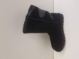 Bearpaw Black Tall Boots Size 7 alternative image