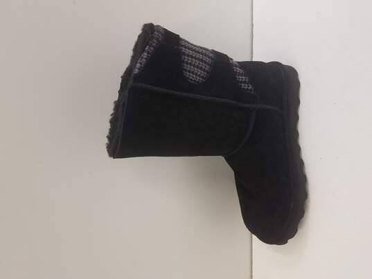 Bearpaw Black Tall Boots Size 7 image number 2