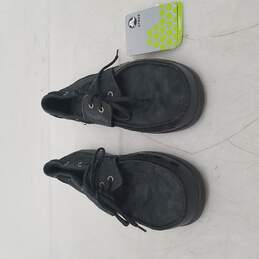 Crocs Mocs Slip On Black Loafers Men's - Size 12 alternative image