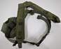Vintage US Military Green Suspender Belt w/ Canteen Pouch image number 2