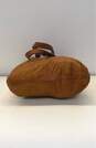 Lucky Brand Brown Leather Hobo Small Shoulder Tote Bag image number 4