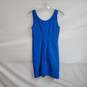 Laundry By Shelli Segal Blue Sleeveless Bodycon Dress WM Size 4 image number 2