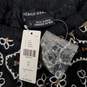 NWT Anthropologie Hemant & Nandita Black Lace Scoop Neck Blouse Size S image number 3