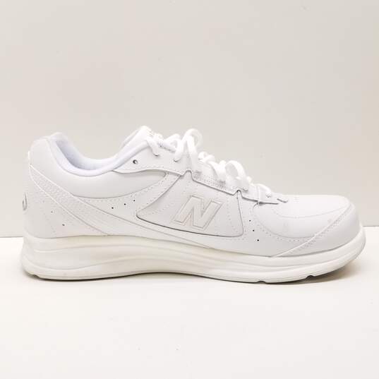 New Balance 577 Leather Running Shoes White 11 image number 1