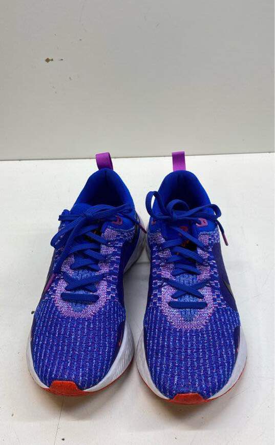 Nike Infinity React 3 Blue Athletic Shoe Women 8.5 image number 5