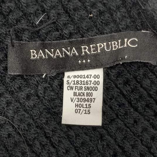 Banana Republic Black Scarf image number 6